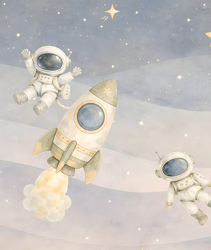 Astronautas y Espacio Wallpaper