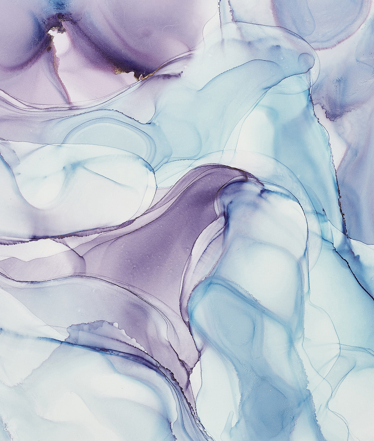 Cool Liquid Abstract Design - Ice
