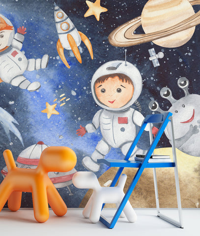 Niños y Animales Astronautas