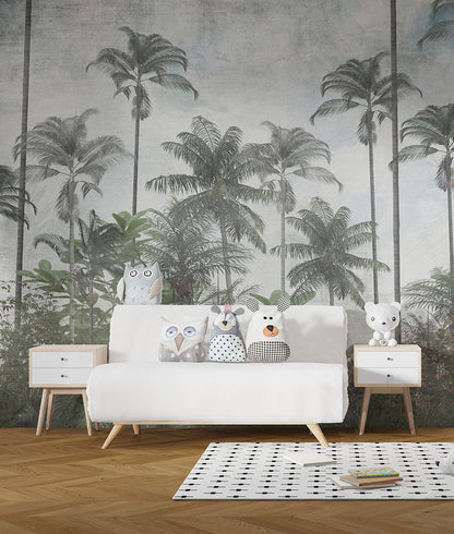 Paisaje Palmeras Tropicales II