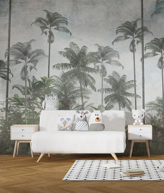 Paisaje Palmeras Tropicales II