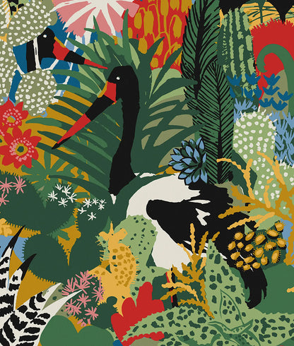 Patos y Plantas Abstractas II