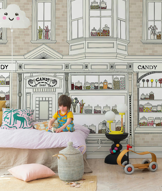 Fachada Candy Store - Beige