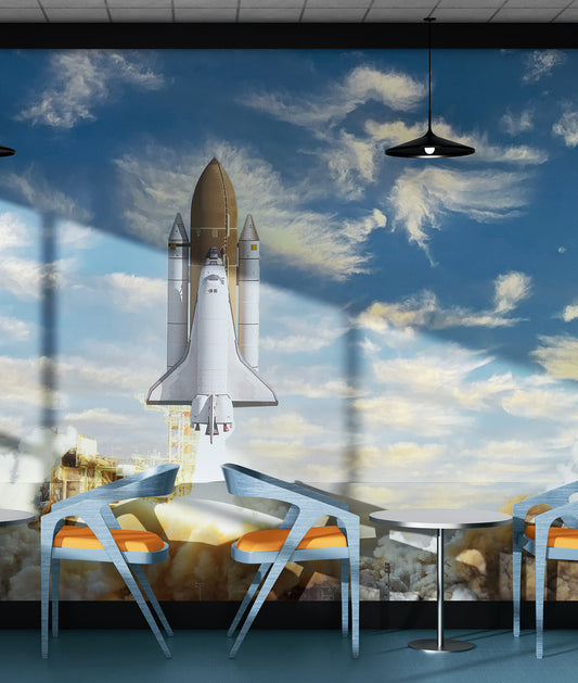 NASA Space Shuttle Lift Off