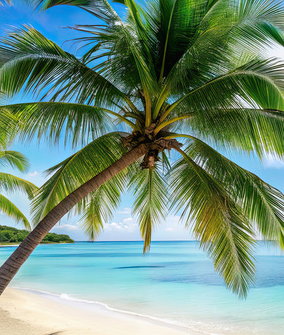 Playa, Arena, Mar, Palmeras y Sol