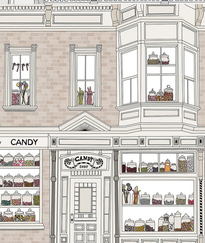 Fachada Candy Store - Beige