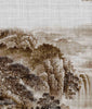 Sepia Oriental Painting