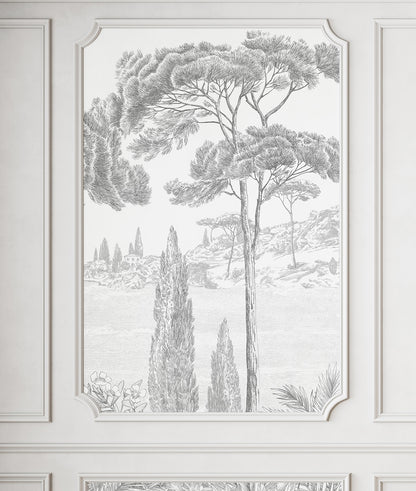 Paneles Franceses con Paisaje