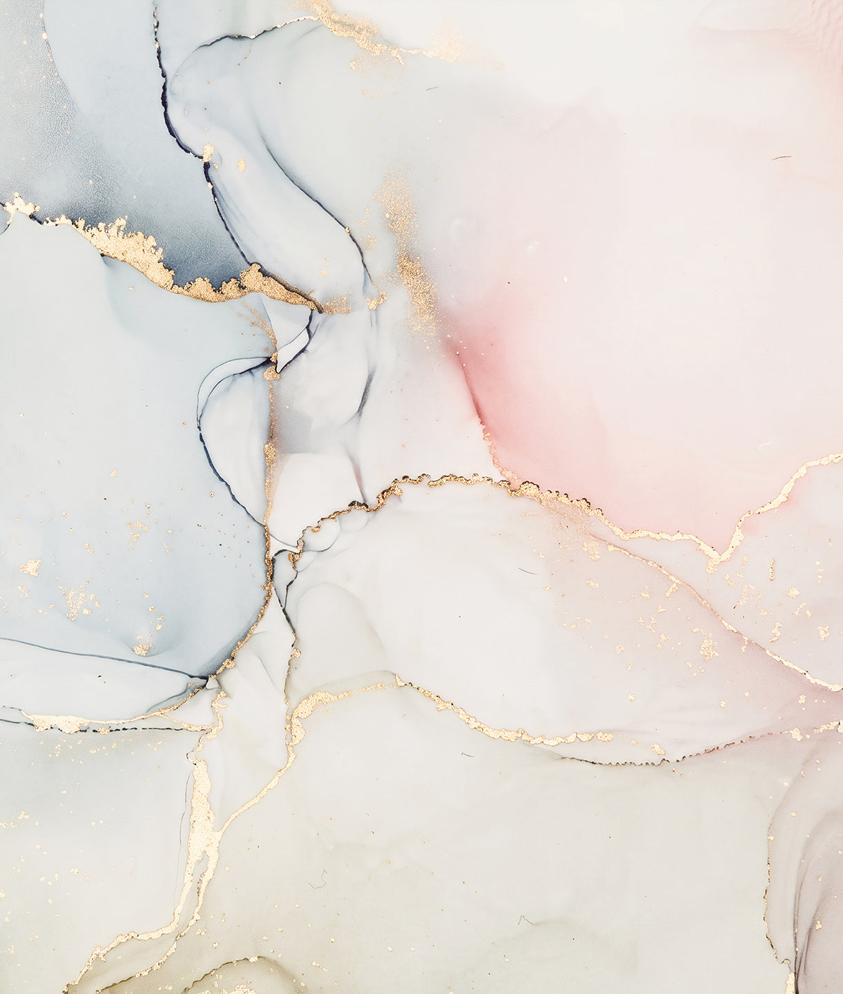 Soft Colors Marbled Ink