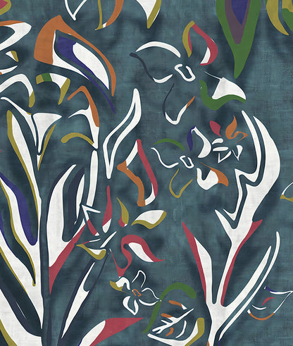 Flores Abstractas y Sombras