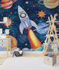 Space Rocket and Planets