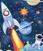 Space Rocket and Planets