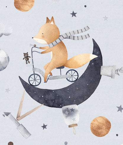 Cute Baby Animals and Moons