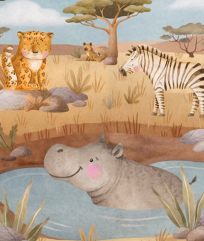 Safari, Cheetah, Hipo y Flamingo