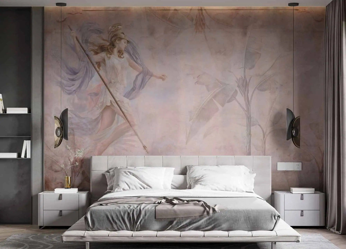 Romantic Greek Goddess Fresco