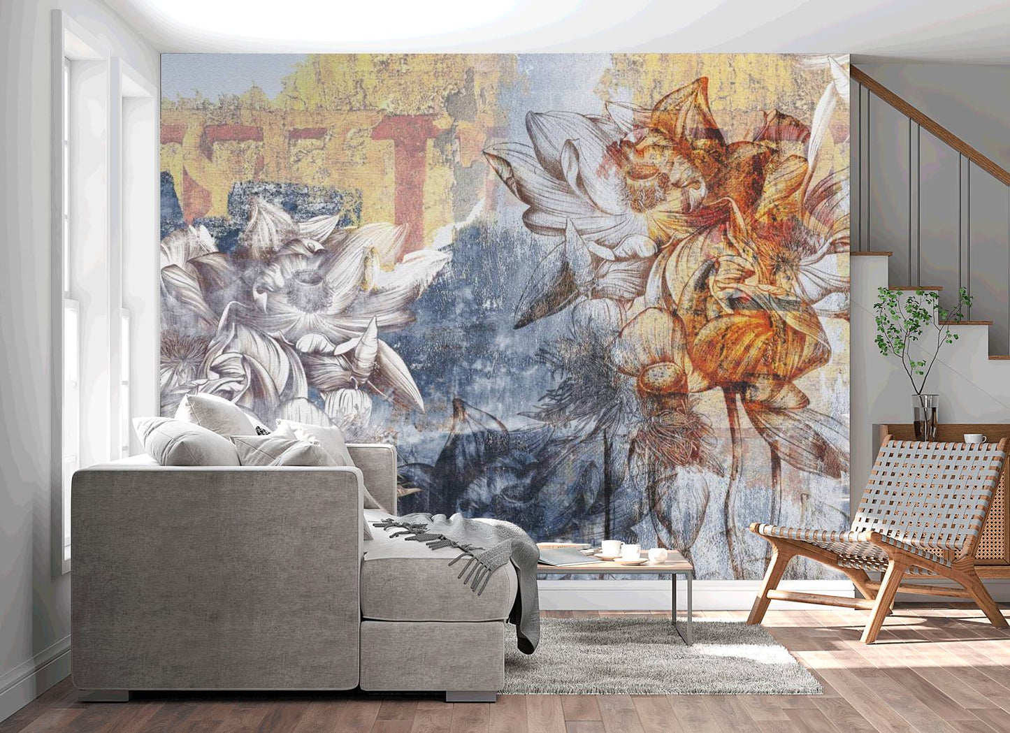 Europrint Designer Flowers Wall Mural