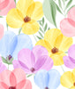 Bright June Watercolor Flowers v2