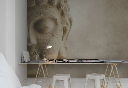 Escultura Rostro de Buda