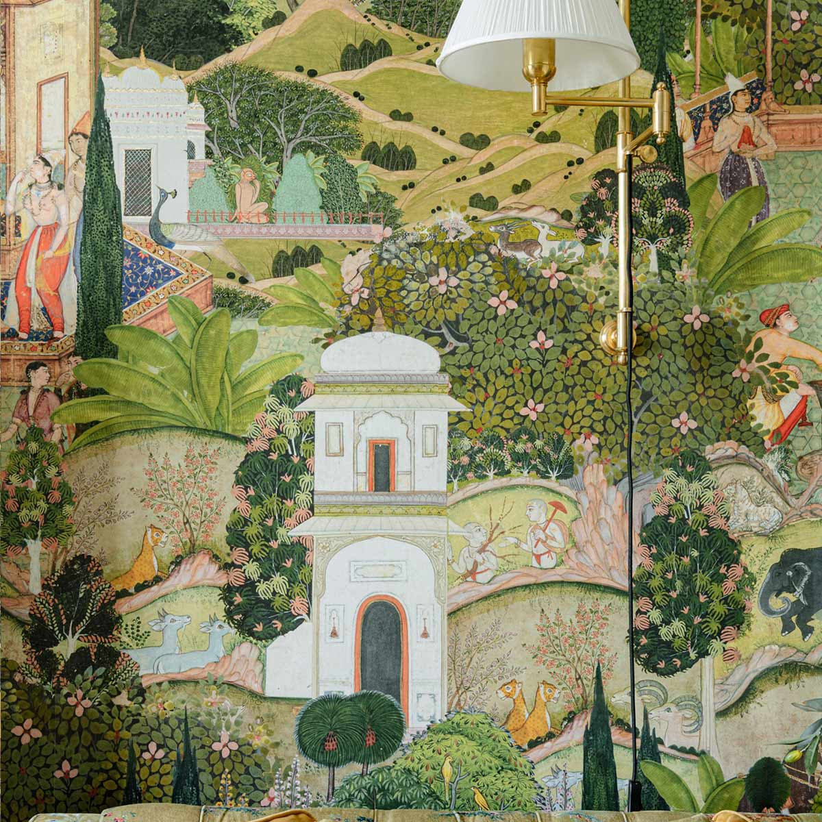 Jardín Hindú de Jaipur