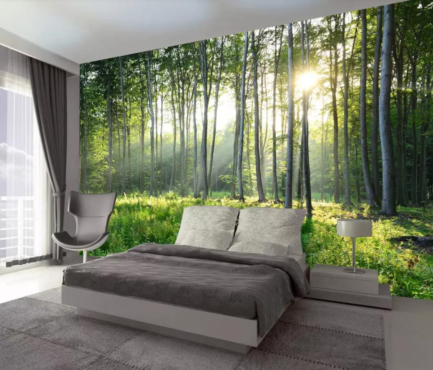 Trees in Sunshine Forest