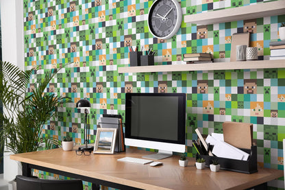 Minecraft Faces and Squares