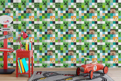 Minecraft Faces and Squares