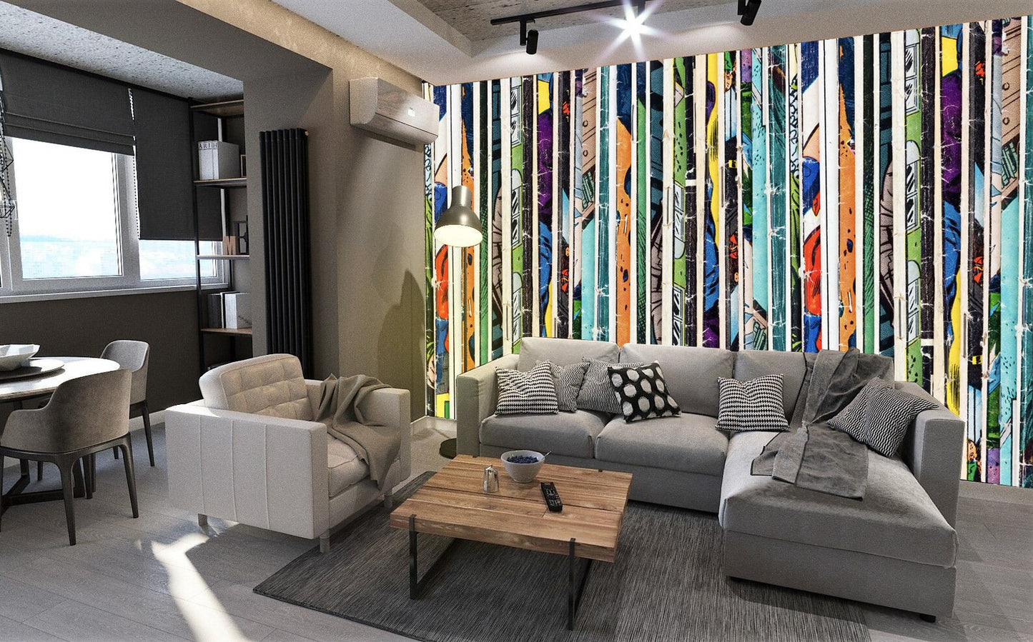 Comic Book Background