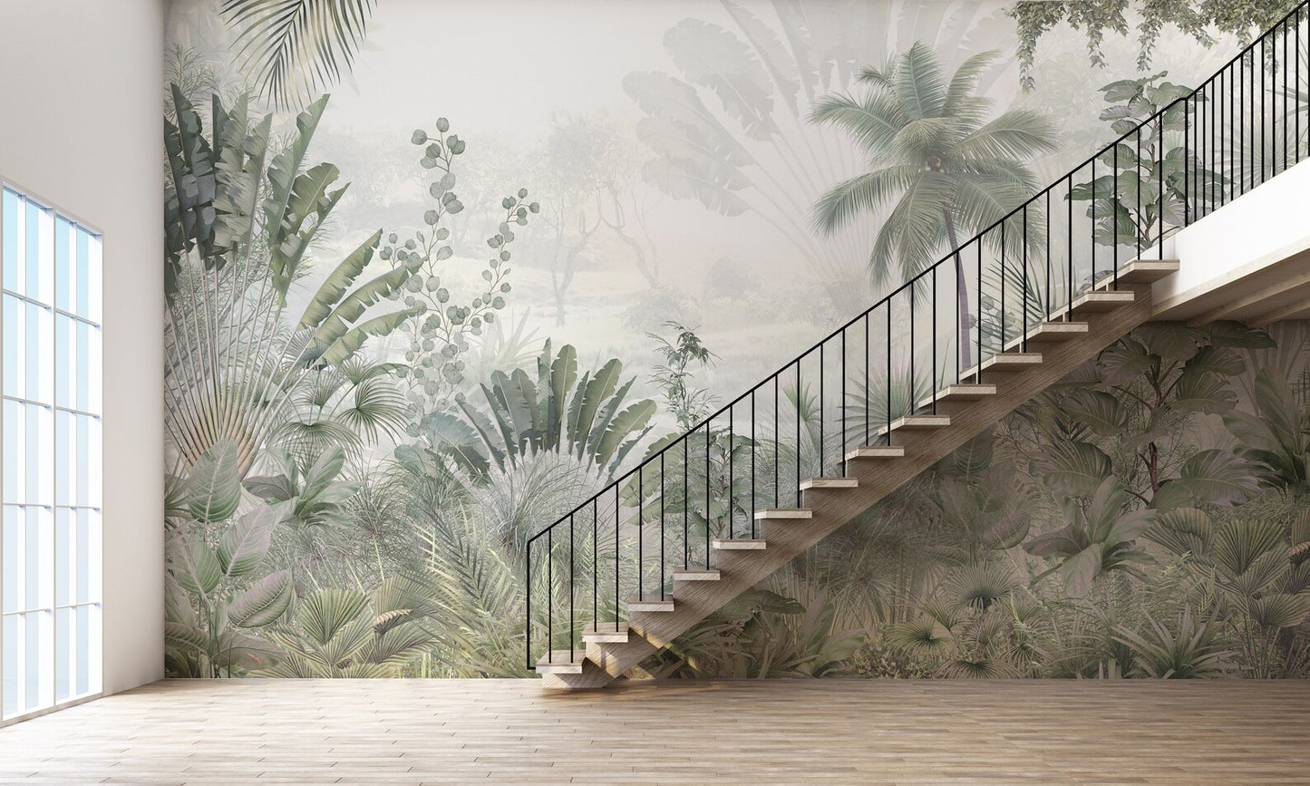 Europrint Foggy Tropical Jungle