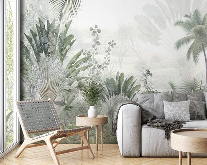 Europrint Foggy Tropical Jungle