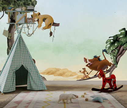 Europrint Rey León, Simba, Timón y Pumba