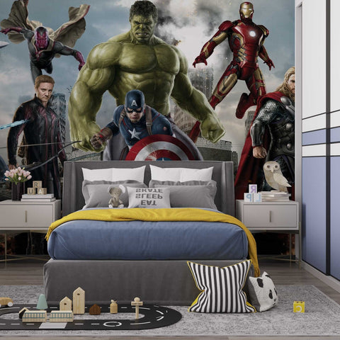 Europrint Avengers Themed Wallpaper