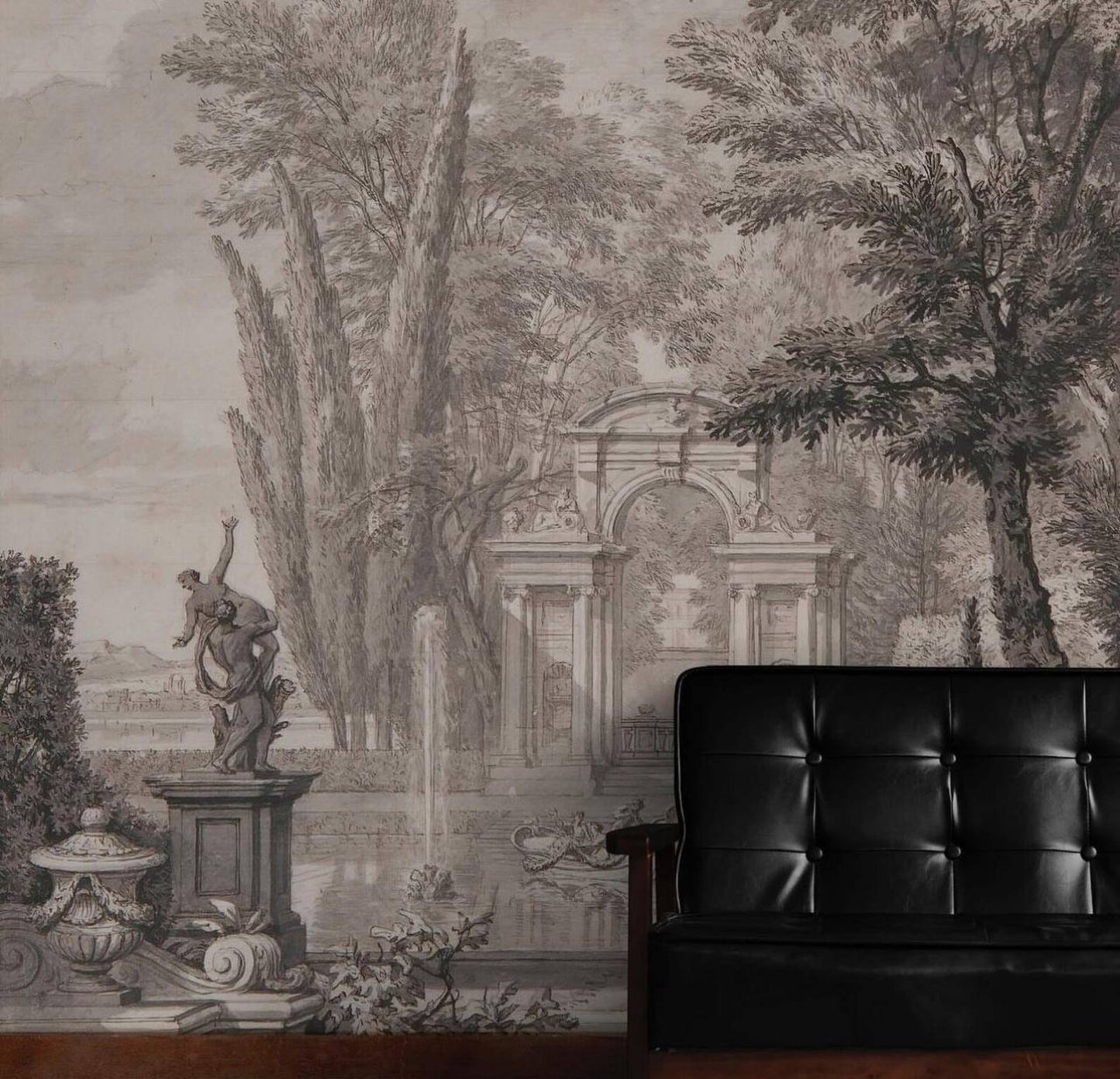 Europrint Bosque, Fuente y Esculturas Clásicas