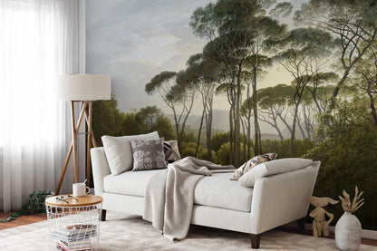 Landscape with Umbrella Pines