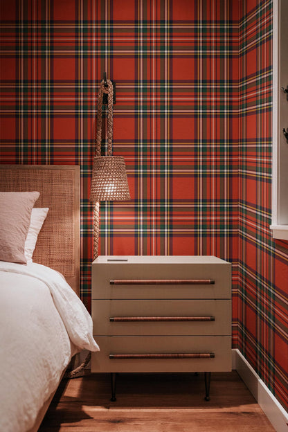 Royal Stewart Tartan Pattern I