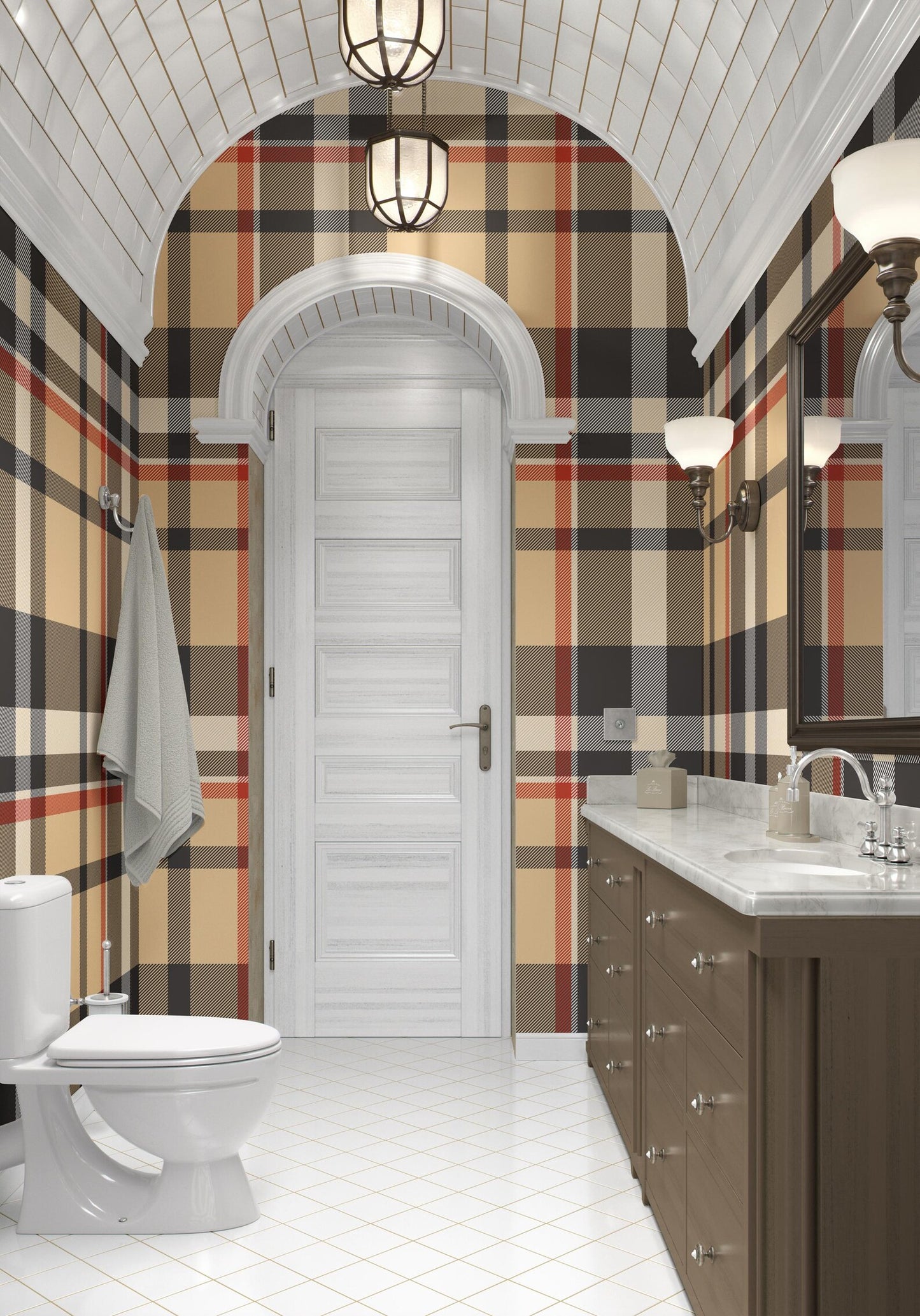 Royal Stewart Tartan Pattern II