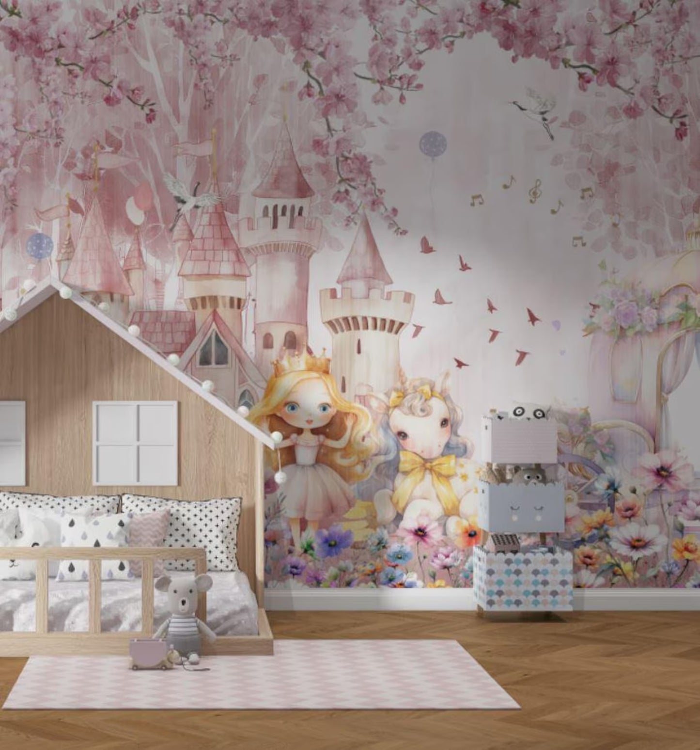 Cute Princess Castle - Rose