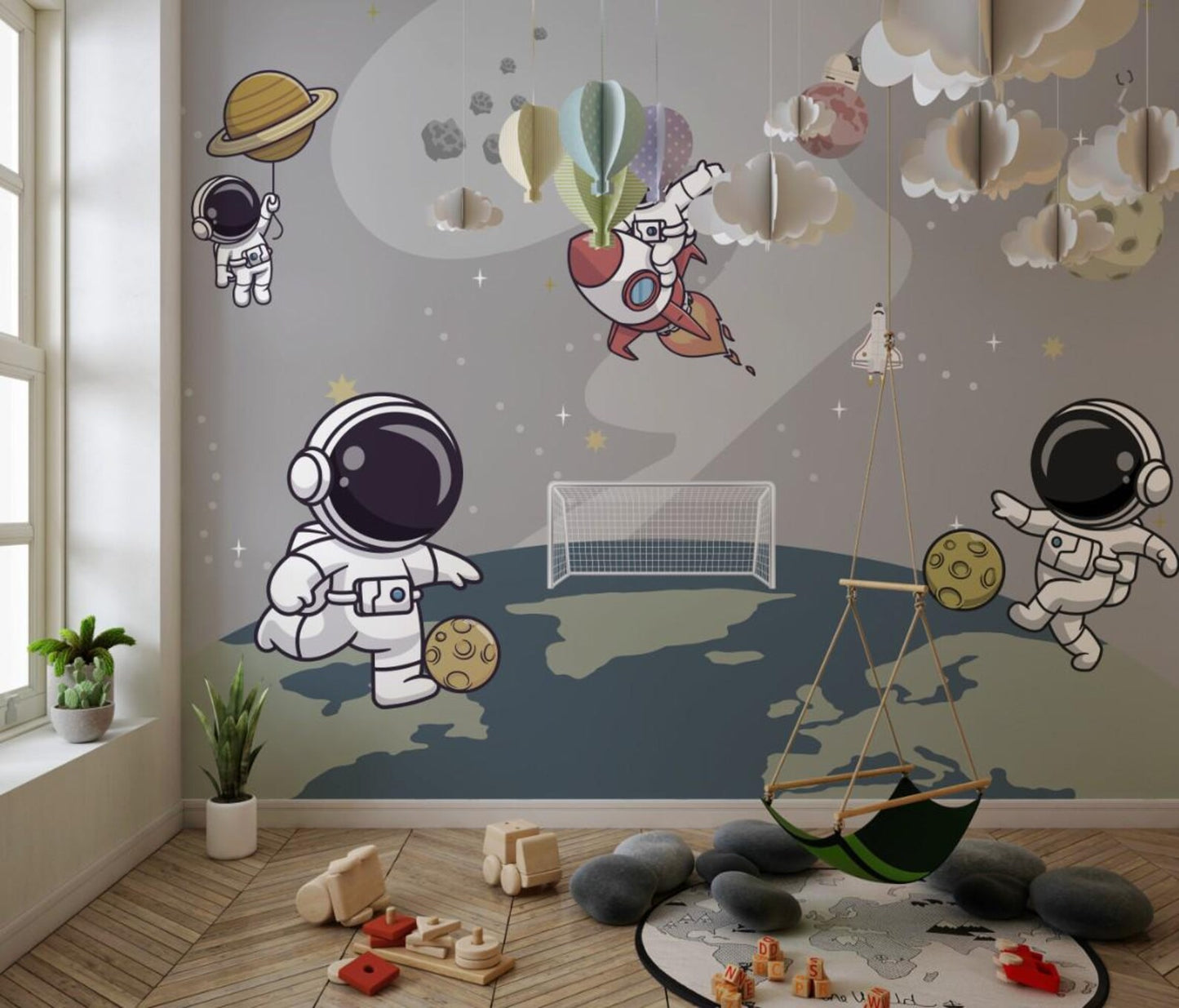 Astronaut Soccer Kids
