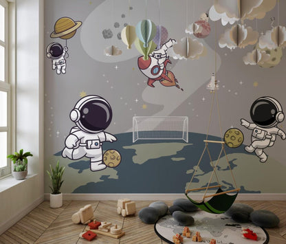 Astronaut Soccer Kids
