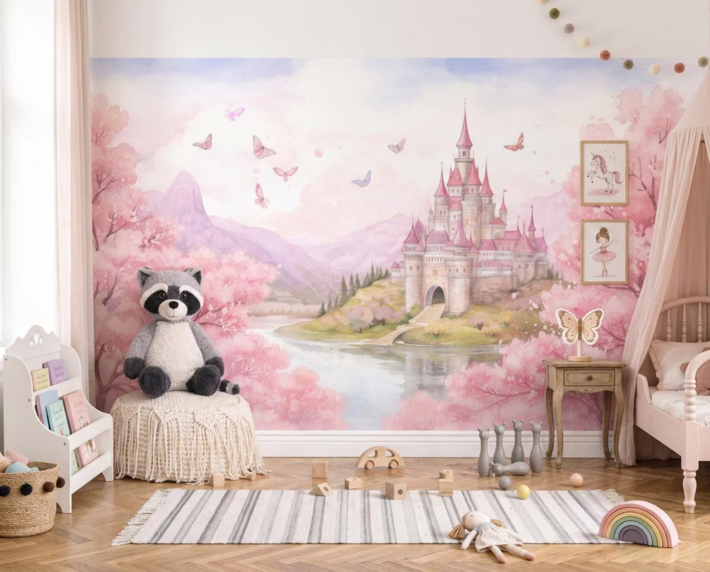 Cute Princess Castle - Pink