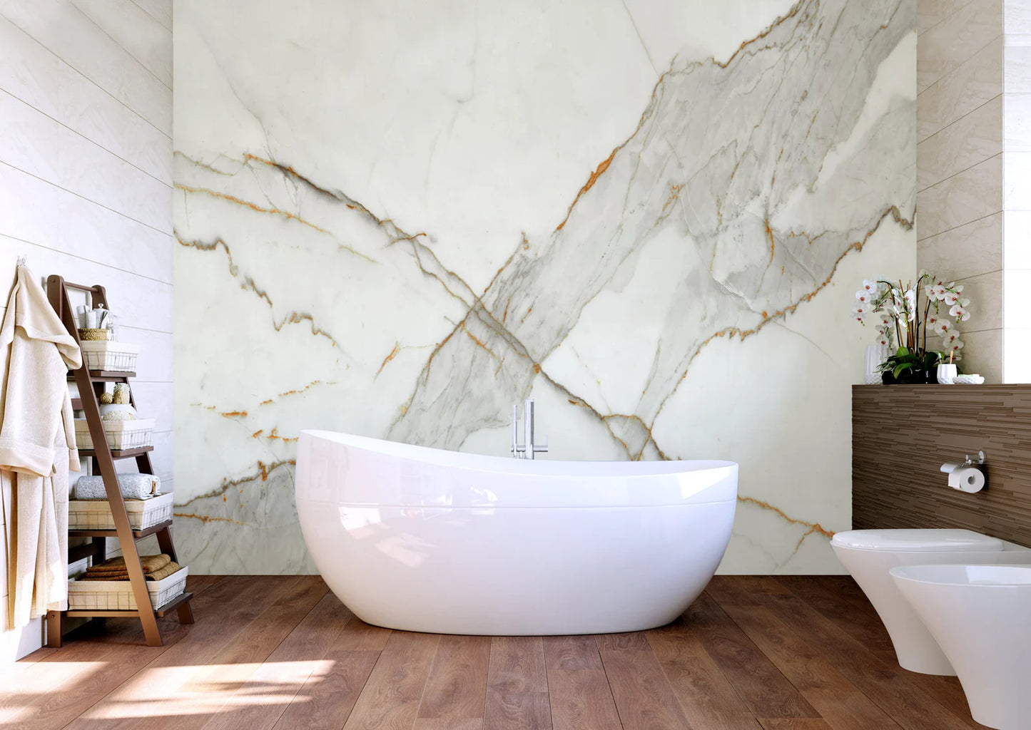 Mármol Blanco Estilo Carrara