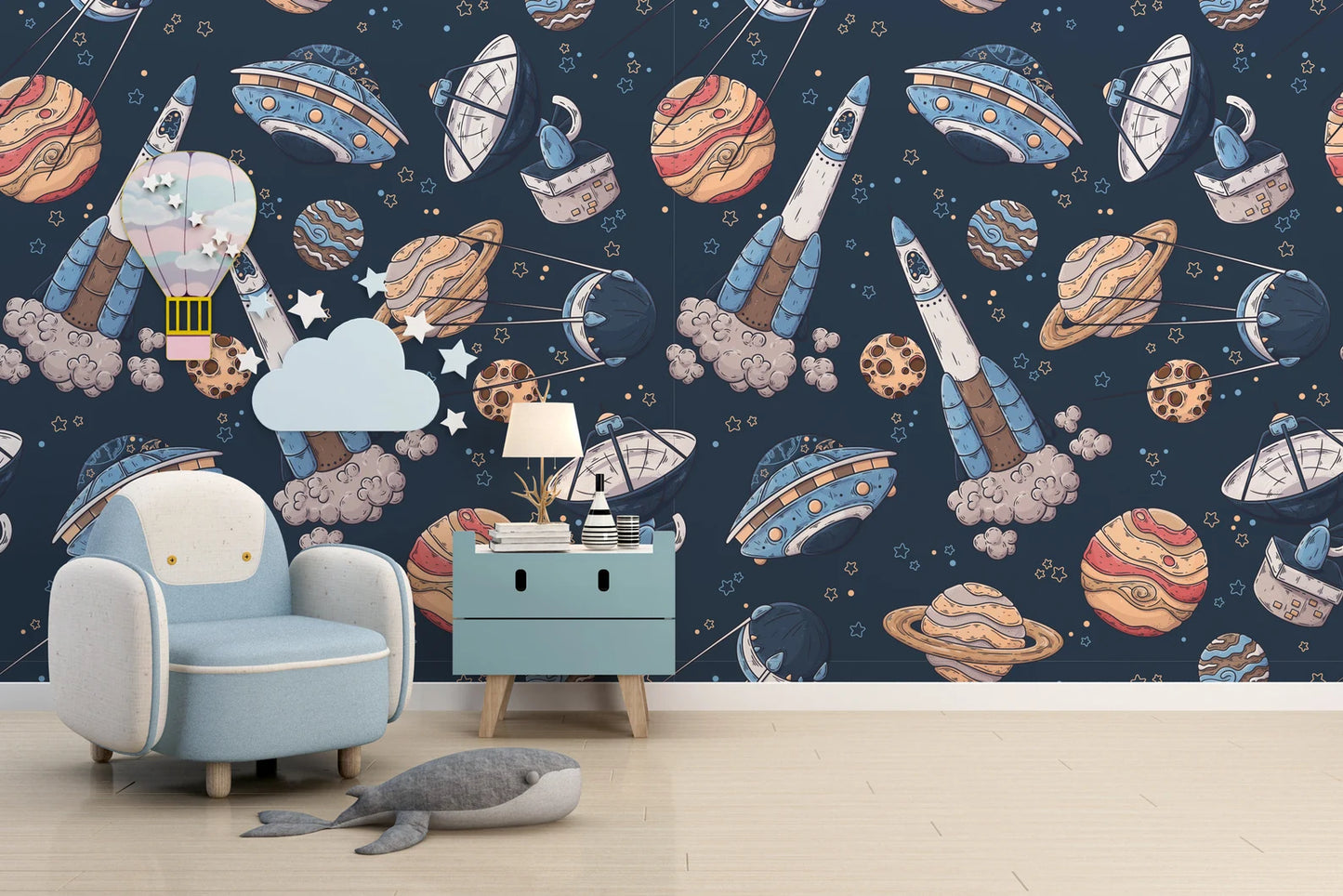 Hand Drawn Spaceships and UFO's