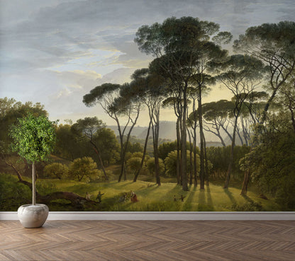 Landscape with Umbrella Pines