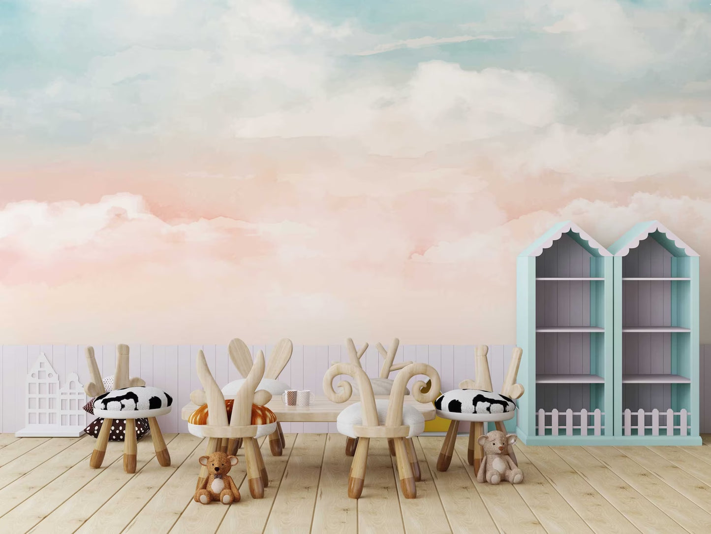 Europrint Cielo y Nubes Colores Pastel