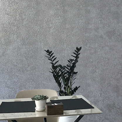 Tapiz Wallpaper Gunmetal Triangles