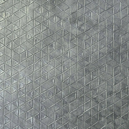 Tapiz Wallpaper Gunmetal Triangles