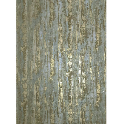 Tapiz Wallpaper Silver Brass Metallic Wall