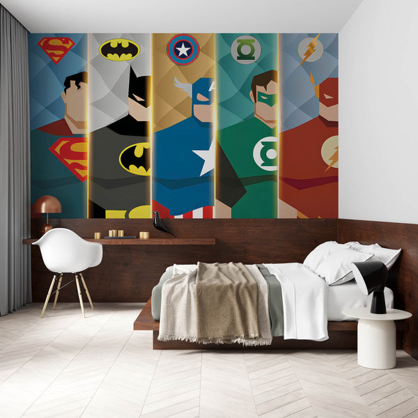 Europrint Superheroes Graphic Art