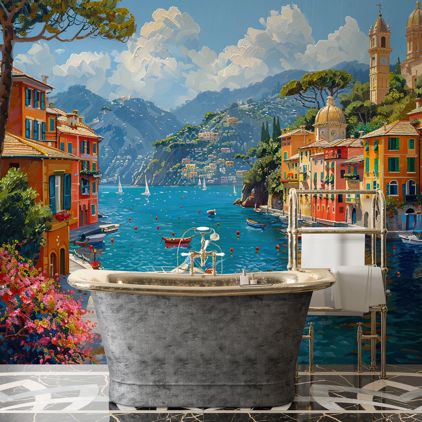 Paisaje Portofino Italia