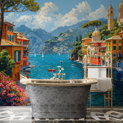 Paisaje Portofino Italia