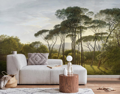 Landscape with Umbrella Pines